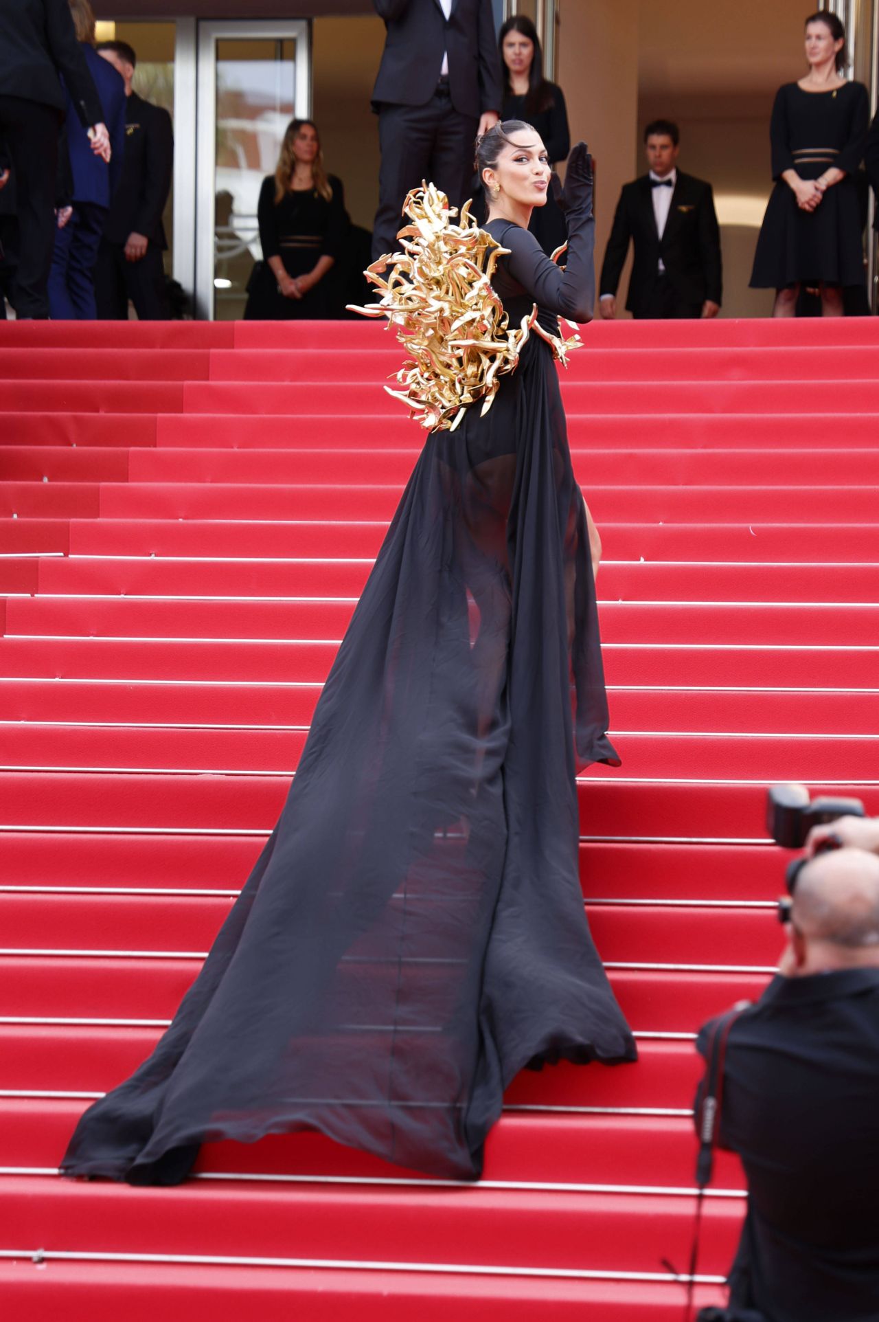 Iris Mittenaere at Furiosa A Mad Max Saga Red Carpet at Cannes Film Festival12